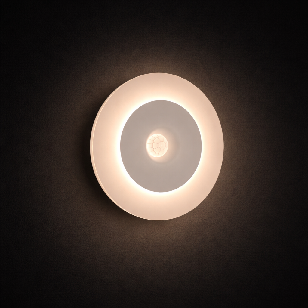 Luz nocturna LED con detector de movimiento